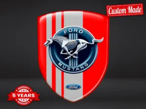 Ford Mustang Impresión Pegatinas Edición Personalizable Resistente
